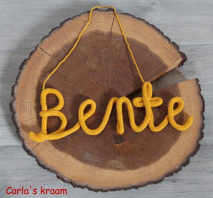punnik naam of figuur, Kinderen en Baby's, Kraamcadeaus en Geboorteborden, Nieuw, Kraamcadeau, Ophalen of Verzenden