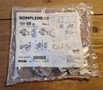 Ikea Komplement 3x scharnieren, Doe-het-zelf en Verbouw, Hang- en Sluitwerk, Verzenden, Nieuw, IJzer, Scharnier