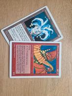 Magic The Gathering Kaarten - Jester's Cap & Shivan Dragon, Hobby en Vrije tijd, Verzamelkaartspellen | Magic the Gathering, Ophalen of Verzenden