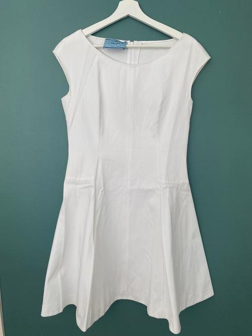 Jurk Prada maat 36/38 nieuw met tags, Kleding | Dames, Jurken, Nieuw, Maat 38/40 (M), Wit, Ophalen of Verzenden