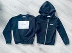 BALR hoodie sweater vest zwart (122/128), Ophalen of Verzenden, Zo goed als nieuw, Jongen, Trui of Vest