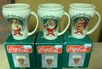 coca cola kerstmok 3 verschillend, Verzenden, Nieuw, Gebruiksvoorwerp