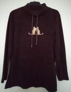 Dames Trui- Bruin, Ophalen of Verzenden, Zo goed als nieuw, Maat 38/40 (M), Bruin