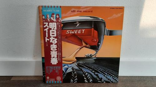 Sweet – Off The Record LP / Vinyl Plaat, Japan, Promo, Cd's en Dvd's, Vinyl | Rock, Gebruikt, Overige genres, 12 inch, Ophalen of Verzenden