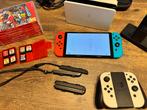 Nintendo Switch OLED + case + 4 JoyCons & dock + 7 top games, Spelcomputers en Games, Spelcomputers | Nintendo Switch, Met games