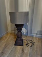 Aura peeperkorn Balusterlamp met lampekap, Huis en Inrichting, Lampen | Tafellampen, Ophalen, Hout, 50 tot 75 cm, Landelijk