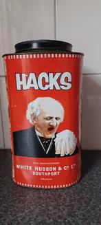 Vintage Hacks voorraadblik hoestbonbons, Ophalen of Verzenden, Gebruikt, Overige