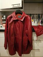 Leren damesjas, Ophalen, Zo goed als nieuw, Maat 46/48 (XL) of groter, Rood