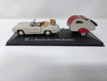 Mercedes 190 SL Roadster met Caravan beschikbaar voor biedingen