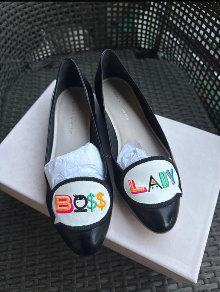 Sophia Webster balarina’s maat 37, Kleding | Dames, Schoenen, Nieuw, Ballerina's, Zwart, Ophalen of Verzenden