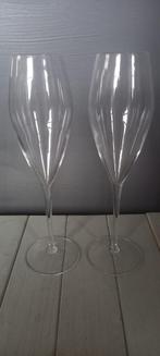 Luigi Bormioli Atelier 2x champagne flute glas 26 cm hoog, Huis en Inrichting, Keuken | Servies, Glas of Glazen, Ophalen of Verzenden