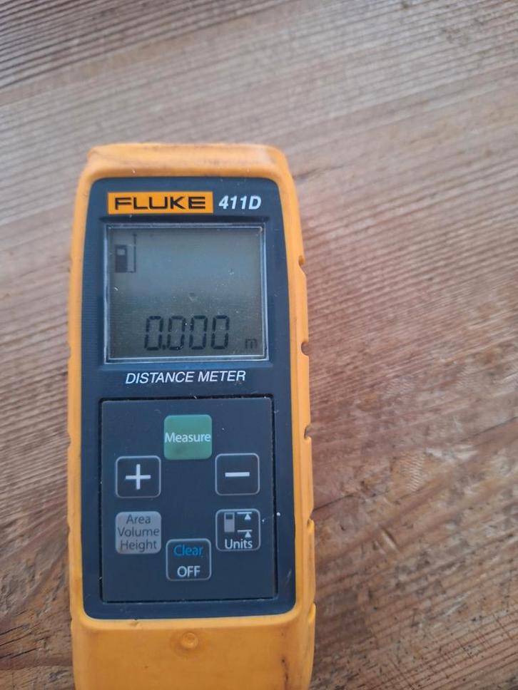 Fluke afstandmeter, Doe-het-zelf en Verbouw, Meetapparatuur, Zo goed als nieuw, Afstand, Ophalen of Verzenden