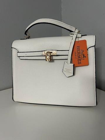 Witte Hermès tas beschikbaar voor biedingen