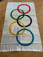 Olympische vlag, Ophalen of Verzenden, Zo goed als nieuw