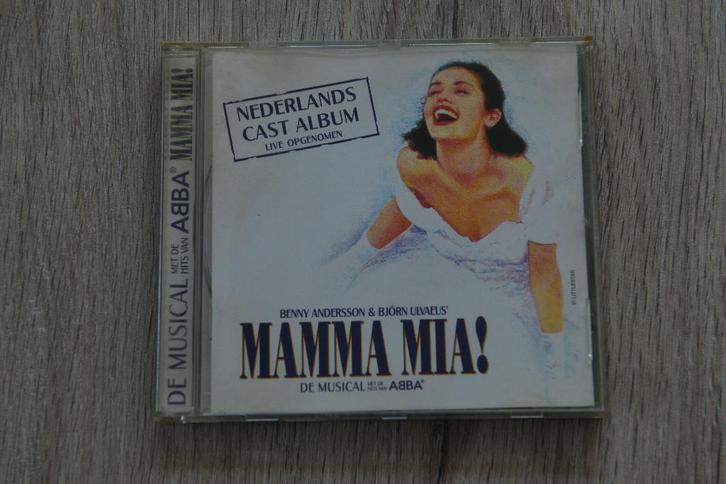 DE MUSICAL = MAMMA MIA = Nederlands Cast Album, Cd's en Dvd's, Cd's | Filmmuziek en Soundtracks, Zo goed als nieuw, Verzenden