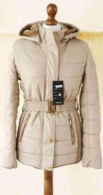 Winterjas met afneembare capuchon, beige, Maat M (nieuw), Maat 38/40 (M), Beige, New fashion – Magrilique, Nieuw
