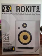 KRK Rokit 8 G4 Studio Monitor (wit), Ophalen, Nieuw