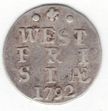 25-2172 West Friesland 2 stuiver 1792 beschikbaar voor biedingen