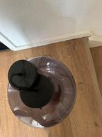 Smoking glass lamp, Ophalen of Verzenden, Zo goed als nieuw, Glas, Minder dan 50 cm