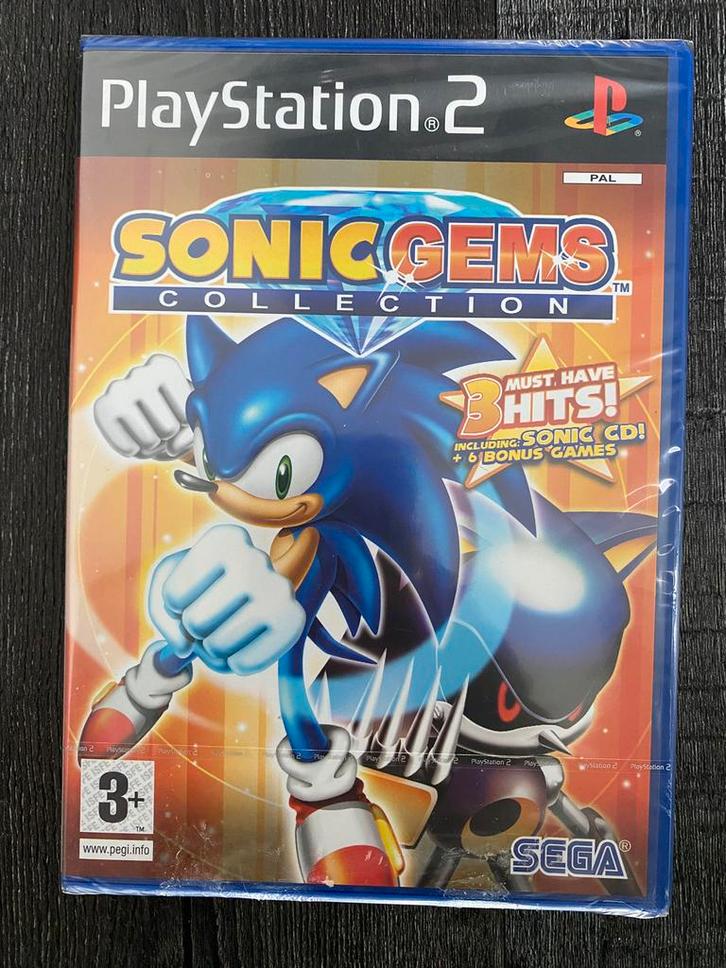 playstation 2 sonic gems collection NIEUW sega pal dvd rom, Spelcomputers en Games, Spelcomputers | Sony PlayStation 4, Nieuw
