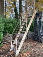 Stalen magazijntrap, Doe-het-zelf en Verbouw, Ladders en Trappen, Ophalen, Zo goed als nieuw, Minder dan 2 meter