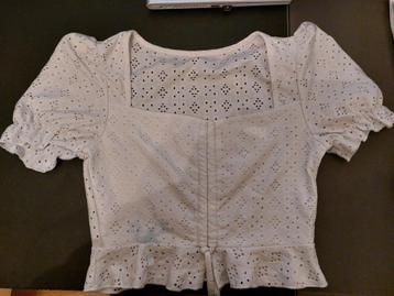 Shein - Wit topje - Maat S beschikbaar voor biedingen