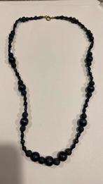 Ketting oud houten kralen jaren 50, Sieraden, Tassen en Uiterlijk, Antieke sieraden, Ophalen of Verzenden, Overige materialen