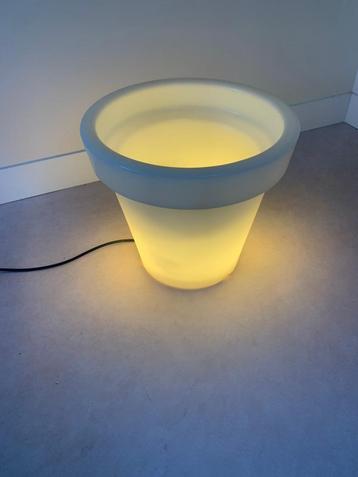 Bloom verlichte pot H 40 cm D 44 cm  beschikbaar voor biedingen