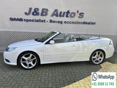 Saab 9-3 Cabrio 1.8t Vector Automaat slechts 93.000km NL Aut, Auto's, Saab, Bedrijf, Te koop, Saab 9-3, ABS, Airbags, Airconditioning