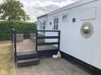 Rustig gelegen chalet op sfeercamping in Noord-Holland, Caravans en Kamperen, Stacaravans, Tot en met 3