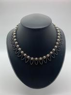 X545 Prachtige zilveren ketting Noorse stijl, Sieraden, Tassen en Uiterlijk, Antieke sieraden, Ophalen of Verzenden, Zilver, Ketting