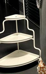 Witte Metalen Plantenstandaard met 3 planken / Plant stand, Ophalen of Verzenden, Overige soorten, Minder dan 100 cm