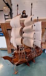 Mooi groot houten schip, zeilboot, zeilschip️⛵️, Hobby en Vrije tijd, Modelbouw | Boten en Schepen, Gebruikt, ., ., .