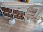 Landelijke hanglamp, Huis en Inrichting, Ophalen, Zo goed als nieuw, Minder dan 50 cm