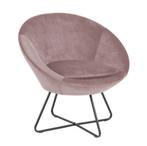 Relax fauteuil curve velours, Ophalen, Zo goed als nieuw, Eén