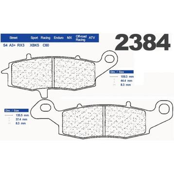 PROMO -54% - Remblokken Carbone Lorraine 2384 A3+ beschikbaar voor biedingen