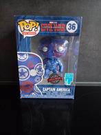 Funko pop Marvel Captain America art series, Ophalen of Verzenden