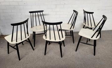 sandinavische spijlen stoelen, Asko beschikbaar voor biedingen