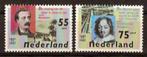 Nederland NVPH nr 1370/1 postfris Ned. Literatuur 1987, Postzegels en Munten, Postzegels | Nederland, Na 1940, Verzenden, Postfris