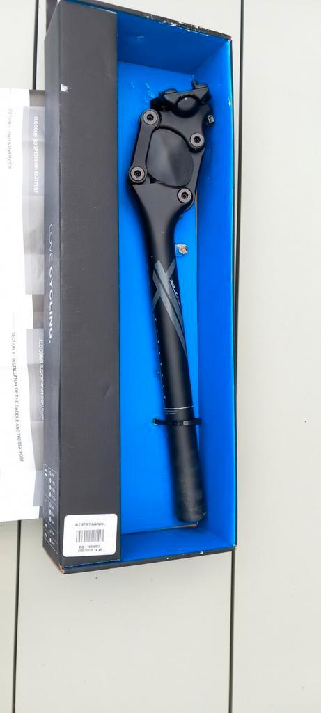 XLC zadelpen met instelbare parallelogram vering, Fietsen en Brommers, Fietsonderdelen, Nieuw, Algemeen, Ophalen of Verzenden