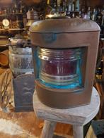 Scheepslamp bakboord met binnenwerk (is niet het orginele), Ophalen of Verzenden