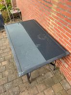 Tuintafel, Tuin en Terras, Tuintafels, Ophalen, Gebruikt, Rechthoekig, Aluminium