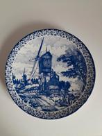 Chemkefa Delfts Blauw Wandbord - De Zomer, Antiek en Kunst, Ophalen