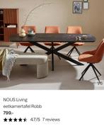 Eetkamertafel nieuw, Huis en Inrichting, Tafels | Eettafels, Ophalen of Verzenden, Nieuw, Overige vormen, 50 tot 100 cm