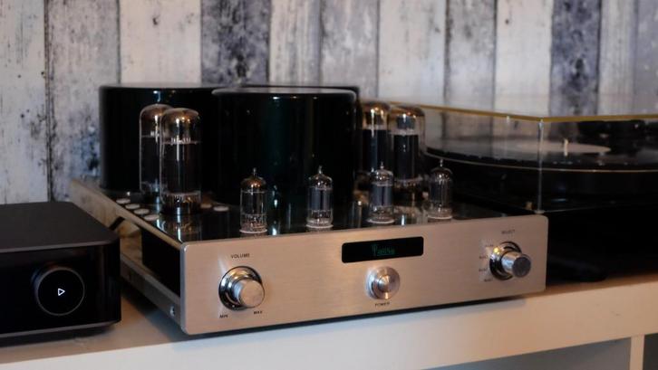 YAQIN MC10T EL34 12AT7 Tube amp, Audio, Tv en Foto, Buizenversterkers, Buis of Buizen, Ophalen of Verzenden