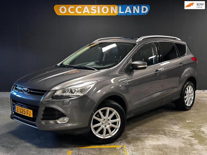 Ford Kuga 1.6 Titanium 4WD|PANO|TREKHAAK|KEYLESS|DODEHOEK|XE, Auto's, Ford, Bedrijf, Te koop, Kuga, 4x4, ABS, Achteruitrijcamera