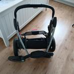 Zwarte Maxi-Cosi Combiwagen met Ligbak & Zitje, Ophalen, Gebruikt, Combiwagen, Verstelbare duwstang