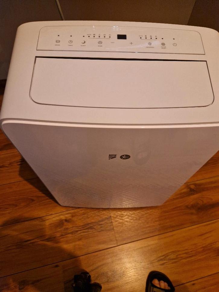 mobiele airco Aspen Xtra, koelen+ VERWARMEN!!, Witgoed en Apparatuur, Airco's, Zo goed als nieuw, Mobiele airco, 100 m³ of groter