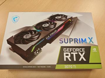 MSI GeForce RTX 3070 Ti SUPRIM X 8G beschikbaar voor biedingen