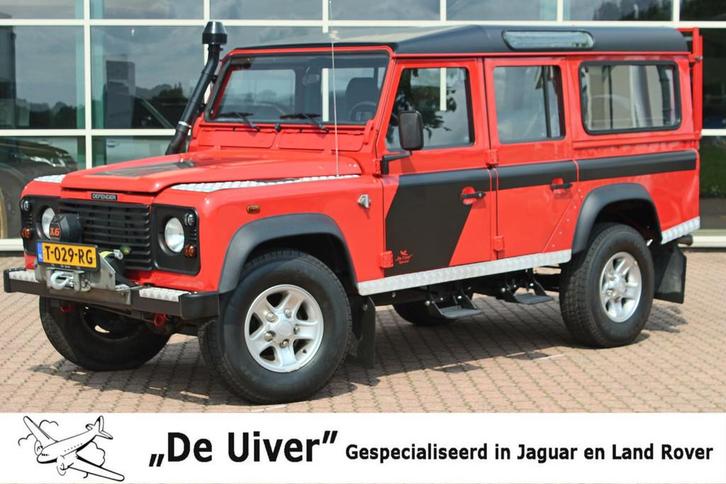 Land Rover Defender 2.5 TD5 110 SW S 27.371 Km. 1e Eigenaar, Auto's, Land Rover, Bedrijf, Te koop, 4x4, ABS, Traction-control